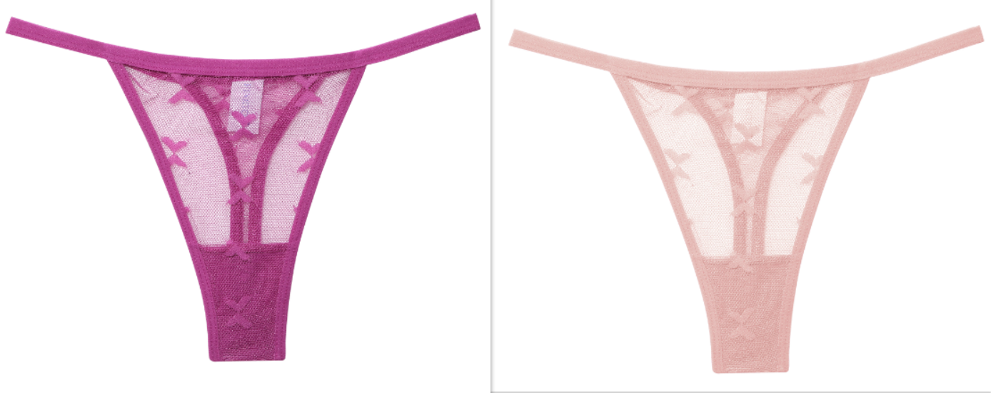 2PCS/Set Women Lace G-string Panties